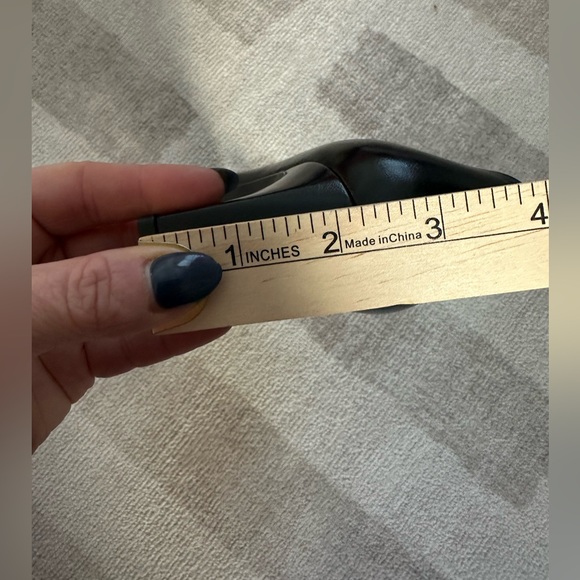 Stuart Weitzman Square Toe Block Heel Pumps w/ Bow (Size 5.5) - Picture 14 of 15